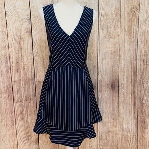 Women’s J. Crew Navy Striped Dress